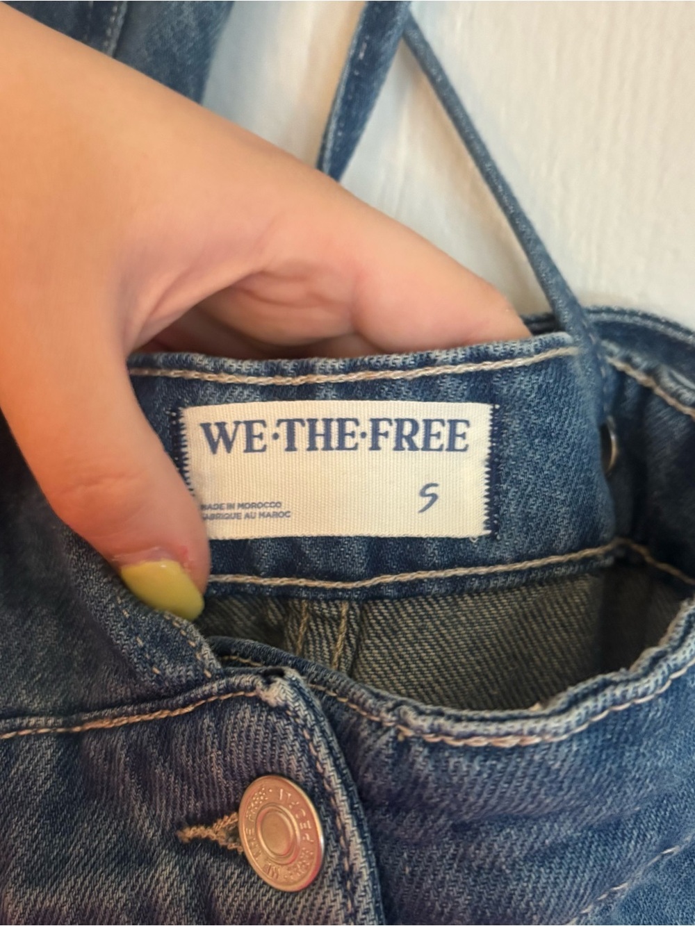 We The Free Canyonland Overalls size small - Picture 5 of 6